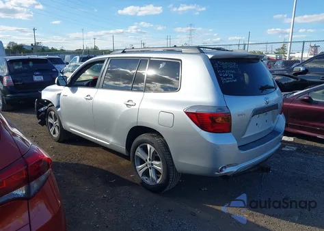 2008 Toyota Highlander Sport from USA, damaged, VIN JTEES43A082106679